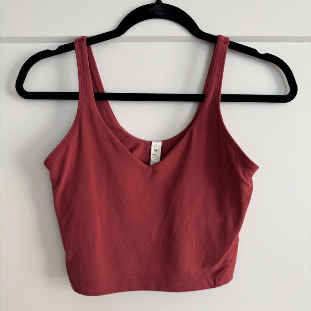 Lululemon Align Tank - Mulled Wine